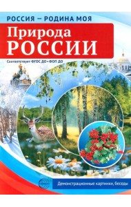 Природа России. 10 демонстрационных картинок А4 с беседами