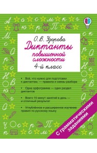 Диктанты повышенной сложности. 4 класс