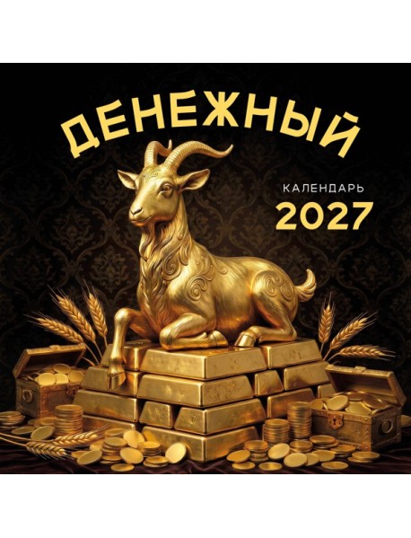 Денежный календарь 2027. Календарь настенный на 2027 год (300х300)