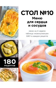 Стол №10. Меню для сердца и сосудов